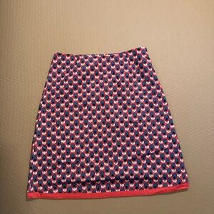 Cute Boden skirt, A-line.  Cotton with lining.
